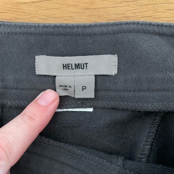 HELMUT Helmut Lang Gray Cocoon Seamed Skirt - Picture 4 of 7